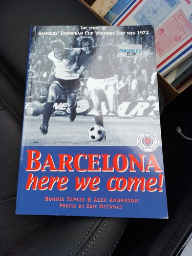 Rangers book barcelona here - rangers,