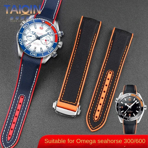 20mm 22mm rubber watch strap - rubber,