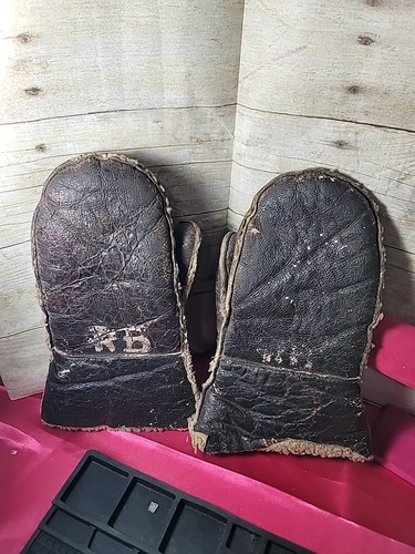 Vintage wwii leather wool - wwii,