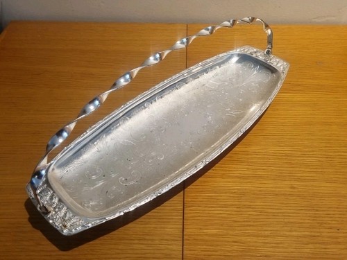 Vintage silver plated sandwich - plated,