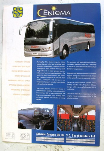 Salvador caetano enigma coach - salvador,