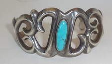 Vintage Navajo Sterling Silver