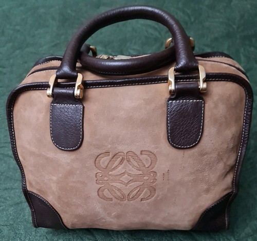Loewe amazona suede and - loewe,