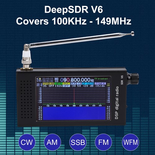 Sdr radio receiver deepsdr - sdr, v6