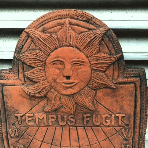 Wall sundial tempus fugit - wall,