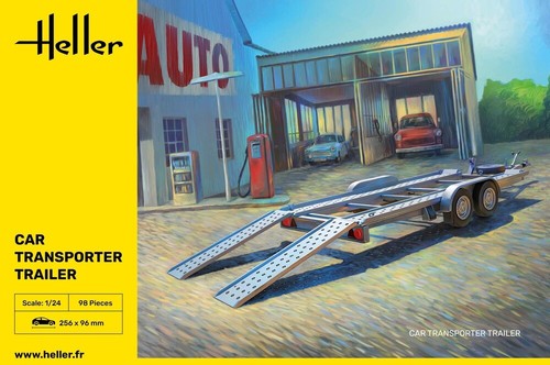 Heller car transporter - car,