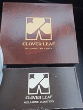 Vintage Clover Leaf Coasters