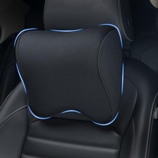 Car Auto Seat Headrest Pad Memory Foam Pillow Head Neck Rest Support Cushion UK