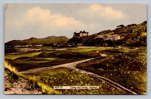 Postcard wales harlech - postcard,