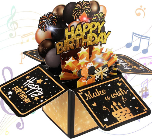 Pop birthday card - up,