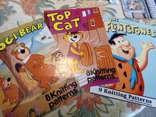 Bargain Lot Intarsia Cartoon Character Knitting Patterns