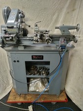 Myford Super 7 lathe with screw cutting gearbox, power cross feed and vari speed