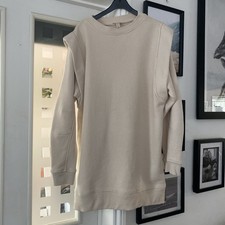 Beige H&M Jumper Dress Size S Size 10 Possibly 12