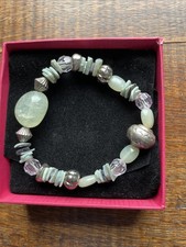 Pia Bracelet In Original Box Beads And Metal. Pre-loved.