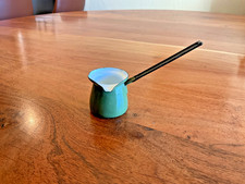 Vintage Olive Green Enamel