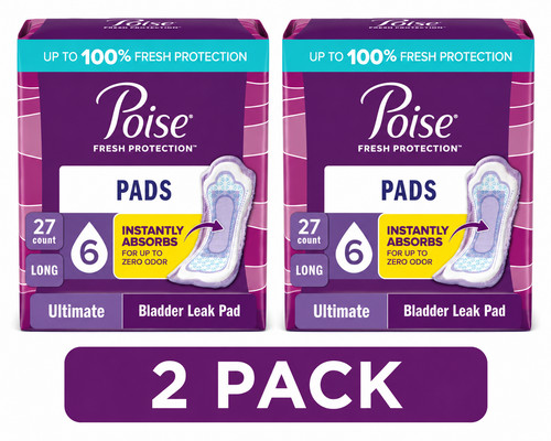 Incontinence pads 6 - (2,