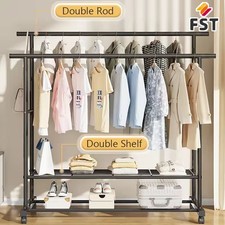 Heavy Duty Clothes Rail Load