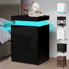ELFORDSON LED Bedside Table
