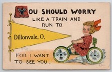 Dillonvale OH Ohio Pennant