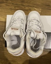 FILA Disruptor II Shoes Womens UK Size 6.5 Uk Platform Wedge