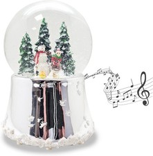 Snow Globe Christmas Music Box