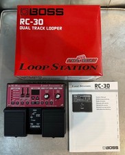 Boss RC-30 Dual Track looper Pedal with Box & Manual