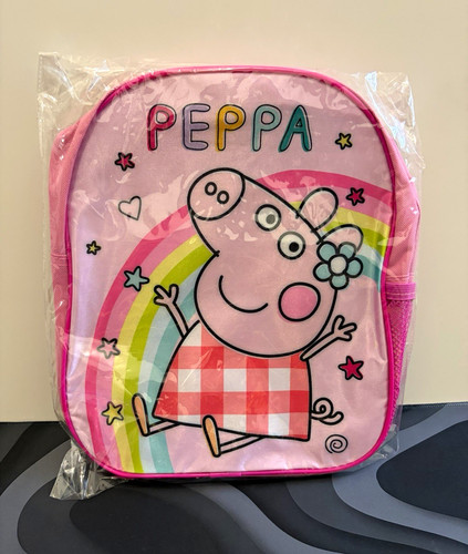 Peppa pig small girls backpack - pig,