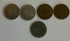 Tokens. For fruit machine. 5