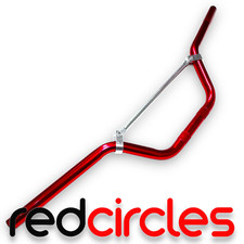 Red pit dirt - bike, bars