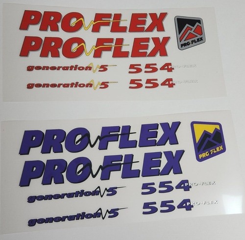 Sticker decal set fits proflex - fits,