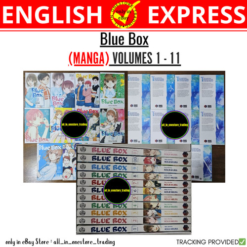 Blue box manga lot - blue,