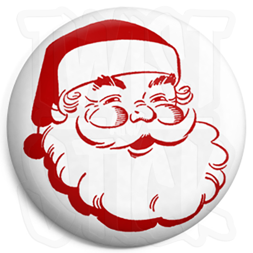 Classic santa face 25mm - classic,