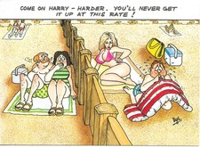 BAMFORTH SEASIDE HUMOUR PPC
