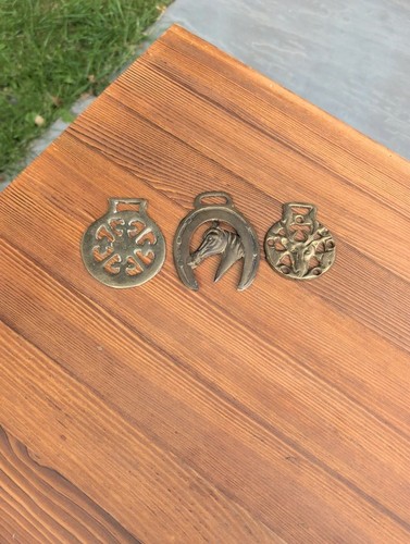 Vintage horse brass collection - brass,
