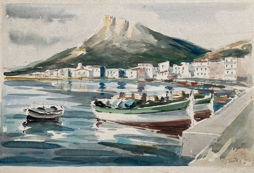Vintage painting watercolour - vintage,
