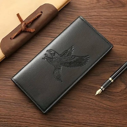 Designer mens leather wallet - designer,