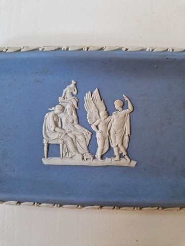 Vintage rectangular blue - rectangular,
