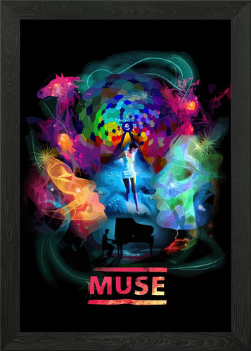 Muse band artwork - muse, wall