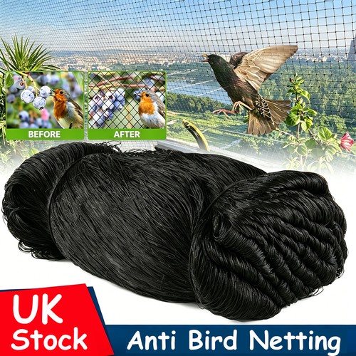 Heavy duty bird netting - heavy, 2m-20m