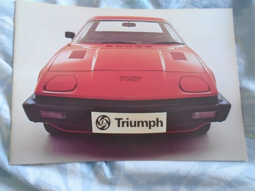 Triumph tr7 brochure apr - triumph,