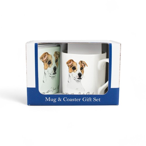 Jack russell bone china mug - jack,