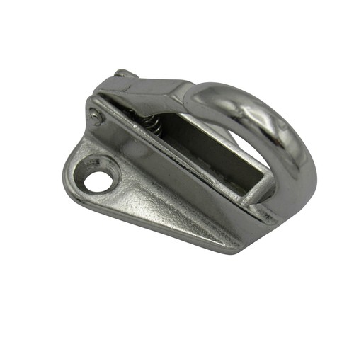 Fending hook with safety - with,