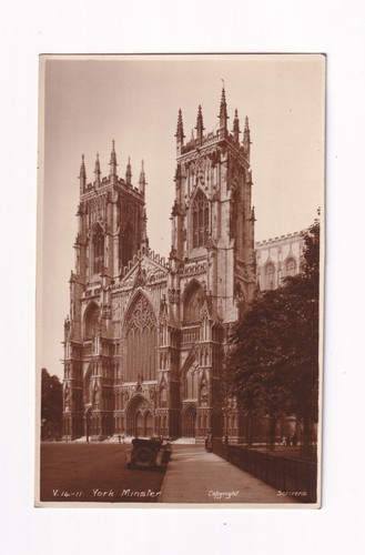Real photo postcard york - photo,