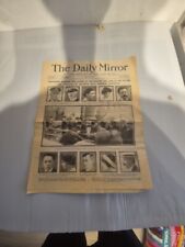 m titanic ship disaster April 17th 1912 The daily mirror newspaper REPRINT