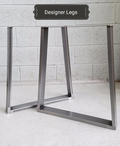 Pair trapezium table bench - 1,