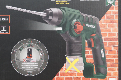 Parkside cordless hammer drill - cordless,