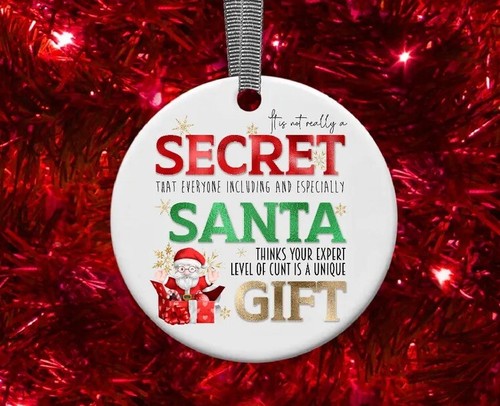 Personalised christmas rude - personalised,