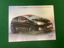 FORD FIESTA ZETEC S RED &
