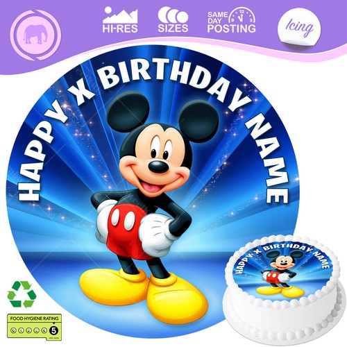 Mickey mouse cake topper - mouse,