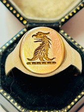 “9ct Solid Gold Eagle Head